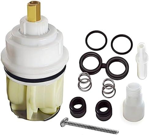 ALITZ RP32104 Shower Cartridge Replacement for Delta Monitor 1700 Series (1998–2005), Upgraded Brass Stem, Fix Leaks & Restore Water Pressure, Compatible with Delta Tub/Shower Faucets