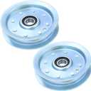 2 Pack 132-4718 Pulley Replaces Toro 132-4718 Pulley-Idler, Flat Idler Pulley 1-603843, 116-3626 132-7543 E603843 for Toro Z147, Z153, Z400, Z453, ZX4800, Titan HD 1500, Z Master 2000 Mowers