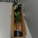 Famigmo 3FT Fake Plants Holly Leaves Potted Plant, Faux Floor Plants for Living Room Decor, Decoration for Artificial Plant Indoor, Indoor Outdoor Artificial Tree for Home Bedroom Kitchen Decor