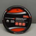 Plasticolor 006694R01 Dodge // Deluxe High Contrast Stitching Premium Steering Wheel Cover for Cars, Trucks & SUV