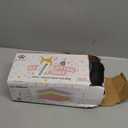 Self Warming Cat Bed Self Heating Cat Dog Mat 24 x 18 inch Extra Warm Thermal Pet Pad for Indoor Outdoor Pets with Removable Cover Non-Slip Bottom Washable Non Electric (Beige)