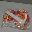 Shellwei 6 Pcs 11.8 Inch Large Gingerbread Christmas Ornaments Gingerbread Man Hanging Christmas Tree Decoration Xmas Plastic Decorations for Xmas Tree Home Kitchen Decor Holiday Party Supplies