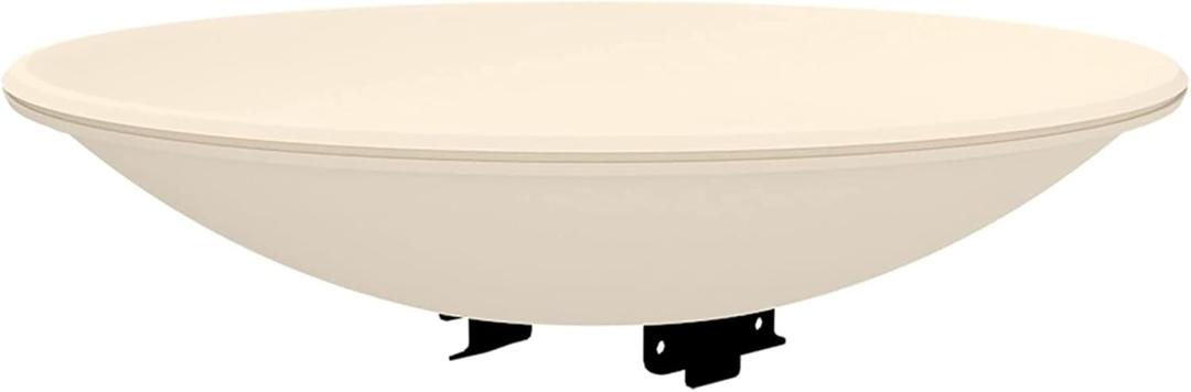 API 650EC Deck-Mounted Heated Bird Bath, Stone