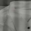 J.VER Men's Tuxedo Shirt Formal Dress Shirt Pleated Long Sleeve Button Down Shirts for Prom Party Wedding (3X-Large, White)