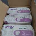 Bambo Nature Hypoallergenic Baby Diapers, Eco-Labelled Sustainable Diapers, Enhanced Leakage Protection, Totally Chlorine-free, Skin Friendly, and Super Absorbent - Size 3 (174 Count)