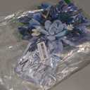 Bolisom Hello Winter Succulent Plant Front Door Sign, Botanical Mason Jar Leaves Wood Hanger Outdoor Outside Porch Home Decor, Farmhouse Christmas Wooden Wreath Indoor Wall Hanging Decoration