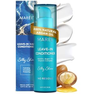 MAREE Leave-In Conditioner Hair Gloss for Dry Damaged Hair, Leave-In Conditioner for Curly Hair, Color Treated