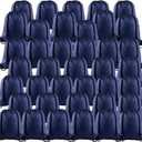 KUUQA 100Pcs Navy Blue Drawstring Backpack Bag Bulk Drawstring Bags String Bags Storage Bags Gym Backpack for Sport Gym Traveling