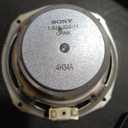 SONY 5", 5-3/8" O.D. speaker 1-825-822-11, 22 (2 Speakers)