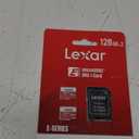 Lexar E-Series 128GB Micro SD Card 2 Pack, microSDXC UHS-I Flash Memory Card with Adapter, 100MB/s, C10, U3, A1, V30, Full HD, 4K UHD, High Speed TF Card