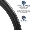 YUNSCM 700C Road Bike Tires 700x35C 37-622 Compatible 700x35C 700x36C Bike Bicycle Tires 2-PCS (Y-1078)