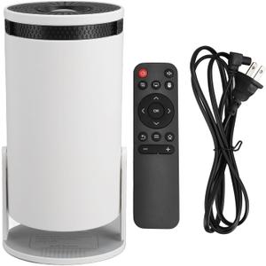 ciciglow Small Projector, 1080P 5G Plus 8G Phone Same Screen Portable Projector, Trapezoidal Correction, 1080P Decoding, Home Outdoor (US Plug)