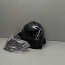 VIRTUE Helmet Black Full Face Helmet Dual Visors L