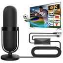 2025 TV Antenna Indoor - Digital HDTV Antenna 980+ Miles Range 360 Reception for Smart TVs, 4K 1080p - Indoor Outdoor With 26ft Coax Cable