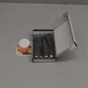 Aluminum Foldable Travel Hangers 3-Pack  Lightweight & Durable with Gift Box, Windproof Hook  Compact Design for Outdoor, Cruise, Home (Black)