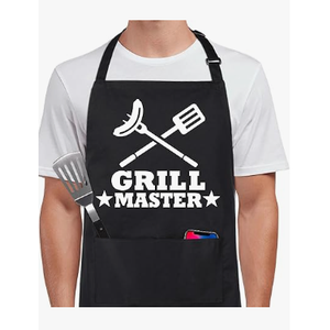 Cotton Funny Apron for Men Women Adjustable Bib Aprons