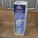 Brio Moderna Bottom Load Water Cooler Dispenser - Tri-Temp, Adjustable Temperature, Self-Cleaning, Touch Dispense, Child Safety Lock, Holds 3 or 5 Gallon Bottles, Digital Display and LED Light (Stainless Steel)