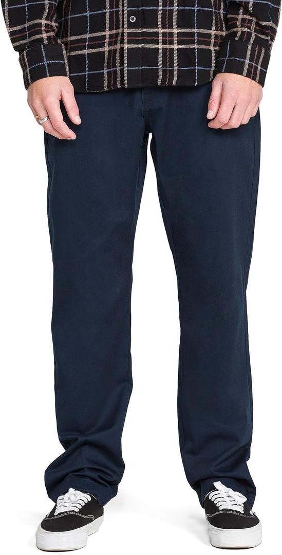 Volcom Men's V Monty Chino Pant, Dark Navy, 32