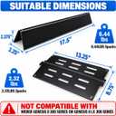 Genesis 300 flavorizer bars 17.5"& Heat Deflectors for Weber 7620 7621 7622