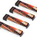 BETAFPV 4pcs Lava 550mAh 1S 3.8V LiHV 75C FPV LiPo Battery with BT2.0 Connector for 1-2S FPV Tiny Whoop Drone Quadcopters Like Meteor75, Meteor75 Pro, Cetus Pro 1S Brushless Drones, Cetus X 2S Quad
