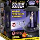 Double Zapper 18W by Bell+Howell Plug-in Electric Bug Killer, Zaps Flies, Mosquitoes, Ants/Bait and Heat Kills Cockroaches As Seen On TV 8.5