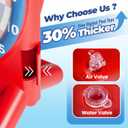 Funscape Kids Fun Pool Toys, Inflatable Dart Board Toss Water Game, Swimming Pool Floats, Beach Yard Outdoor Ball Play, Summer Party Birthday Gift 3 4 5 6 7 8 9 12 Yrs Boys Girls Teen Adult Family-Red
