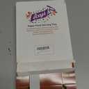 50 Pack Football Party Paper Food Trays, Superbowl Party Decorations, Disposable Food Serving Paper, Football Party Food Boats Hot Dog Trays Movie Snack Trays, Combination