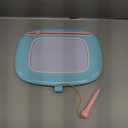 Kikidex Toddlers Toys Age 1-3, Magnetic Drawing Board, Doodle Board Pad Learning and Educational Toys for 1 2 3 Year Old Baby Kids Birthday Gift (Mint Blue)