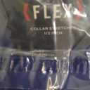 Van Heusen Men's Dress Shirt Slim Fit Flex Collar Stretch Solid, Royal Blue, 17.5" Neck 34"-35" Sleeve (X-Large)