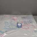 AmazingSpark 28in Jumbo Gender Reveal Gift Box Kit with Oversized Box Giant Pull Bows Boy or Girl Stickers for Gender Reveal Baby Shower Birthday Party Decor