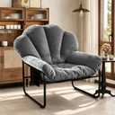Oversized Accent Chair Living Room Chairs Soft Cushion Comfortable, 33"D x 36"W x 38"H