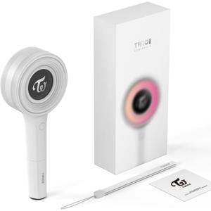 GASHINA STORY Twice Candybong Infinity Ver3. Official Lightstick - for Contert (+ Seller's Extra Photocards and Stickers Set)