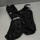 Poudee Weighted Vest, 6lb/8lb/10lb/12lb/16lb/20lb/25lb/30lb Weight Vest for Men Women, Body Weight Vests Adjustable with Reflective Stripe for Strength Training, Running, Workout, Jogging, Walking (Black)