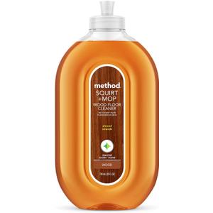 Method Squirt + Mop Hardwood Floor Cleaner, Almond, 25 Ounce, 1 pack