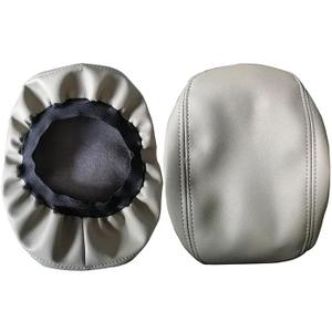 Car Center Console Lid Armrest Cover Interior Accessories Leather Cover Compatible with Toyota Corolla 2007-2012(Beige)