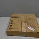 Shower Head,12Rain Shower Head with Handheld Spray Combo with 11'' Angle Adjustable Extension Arm/Flow Regulator/Shower System, High Pressure Rainfall Shower Head Clean Bathroom, Matt Black