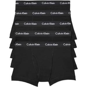 Calvin Klein Men's Cotton Classics 5-Pack Trunk L
