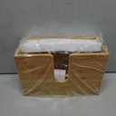 Nature's Supplies Paper Towel Dispenser Wall Mount,Bamboo Trifold Paper Towel Dispenser Countertop,Paper Towel Holder for Bathroom,Kitchen, Office,Toilet