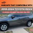 17 Inch Hubcaps Compatible with 2019-2025 Toyota RAV4