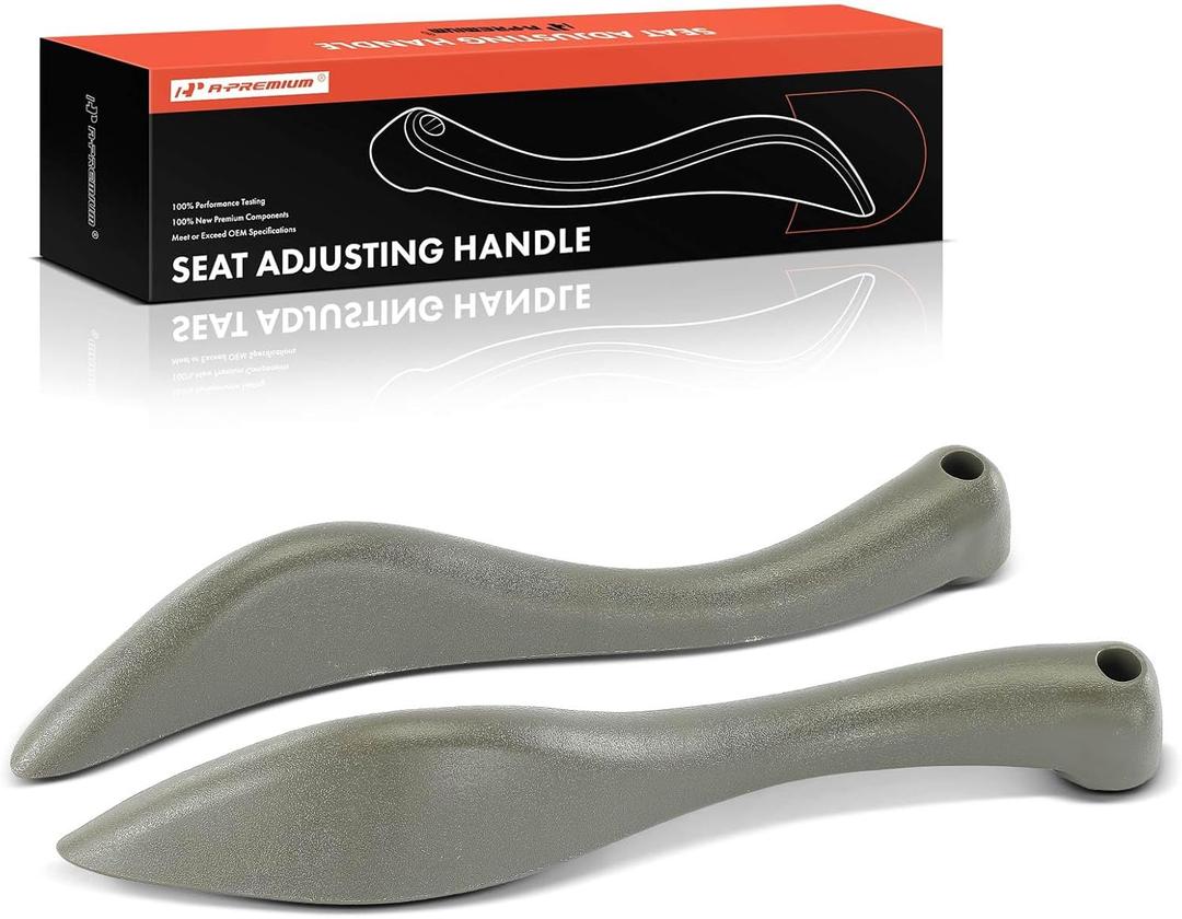 A-Premium Seat Adjustment Handle Compatible with Chevrolet & GMC Vehicles - Express 1500 2003-2014, Express 2500 3500 4500, Savana 1500 2500 3500 4500 - Front Driver and Passenger Side