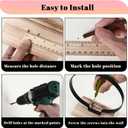 Set of 4 Basketball Holder Wall Mount - Basketball Wall Mount & Football Stand, Multi-Purpose Ball Holder for Bedroom/Living Room Sports Gear Storage, Basketball Stand for Home Room Decor (Charcoal Brown - 4-Packs)