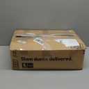 DweIke Cow Print Rugs for Living Room, 5x7 Machine Washable Cowhide Area Rugs for Living Room, Non-Slip Low Pile Stain Resistant Throw Carpet for Dining Room Home Western Decor, Red-Brown