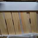 Solid Pine Wire Shelf Covers, 16" D x 26" L, Tool-Free Pantry Rack, 26" Length