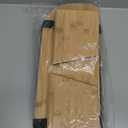 Meditation Bench, Bamboo Meditation Stool, Folding Kneeling Meditation Bench, Seiza Prayer Bench, Prayer Bench with Meditation Cushion, Kneeling Stool (Grey & Big)