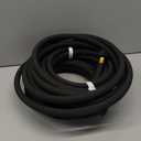 3 Pack Short Soaker Hose 15 Ft for Garden Beds, 1/2 50 ft Soaker Hose for Foundation Watering, 70% Water Saving Drip Hose Irrigation for Lawn, Landscaping, Garden (15 FEET x 3PACK, Black)