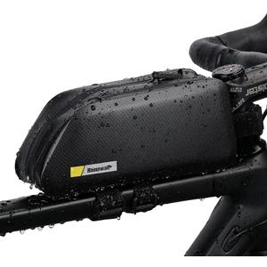 Rhinowalk Top Tube Bag - Stable & Waterproof Professional Cycling Accessory (Matte Black)