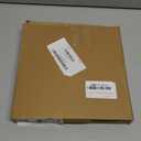 Indoor Outdoor Thermometer Large Wall Thermometer-Hygrometer Waterproof Does not Require Battery (Black) (10 Inch)