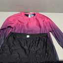 Halcurt Women Long Sleeve UPF 50+ Swimsuits Plus Size Two Piece Rashguard Purple 1X