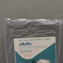 Fitted Sheet for The Milliard Trifold Mattress, Super Soft and Cozy Washable Grey Sheet (Twin, 4")