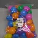 Eco-Friendly Colorful Ball Love Five-pointed Star Ball Pit Balls 2.36Inch Soft Plastic Ball Baby Pool Water Toys , Kiddie Pool, Party Decoration Children's Educational Toys(Rainbow Color) 50 Balls